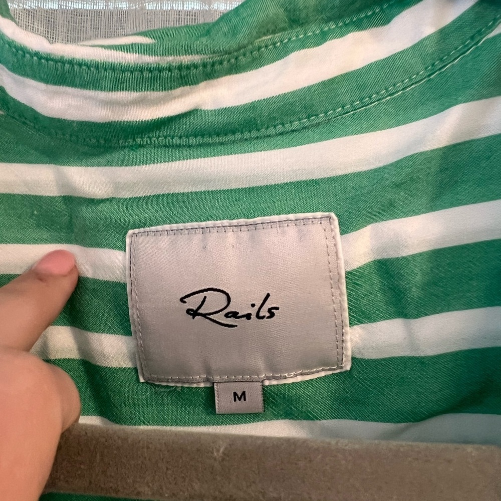 Rails Bella Top En Clover Stripe. A3 - image 3